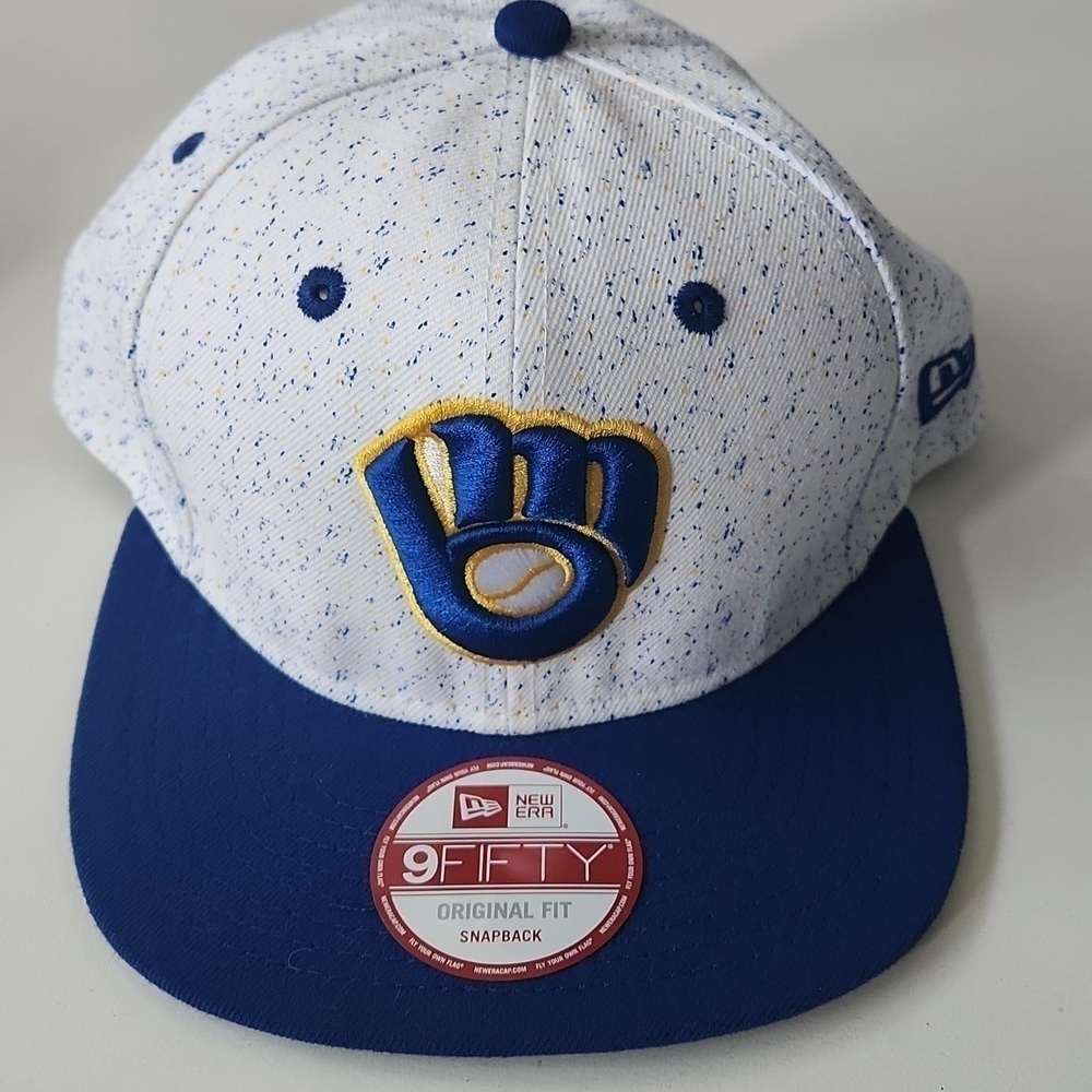 New Era Snap Back Brewers Cap